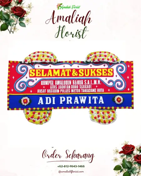 Papan Bunga Ucapan Selamat Menara Astra